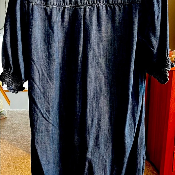 Talbots denim dress- size XLPetite!!! - Picture 2 of 4